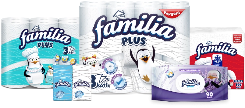 Familia brendi haqqında – Tualet kağızı, kağız dəsmal, salfet və yaş salfet istehsalçısı